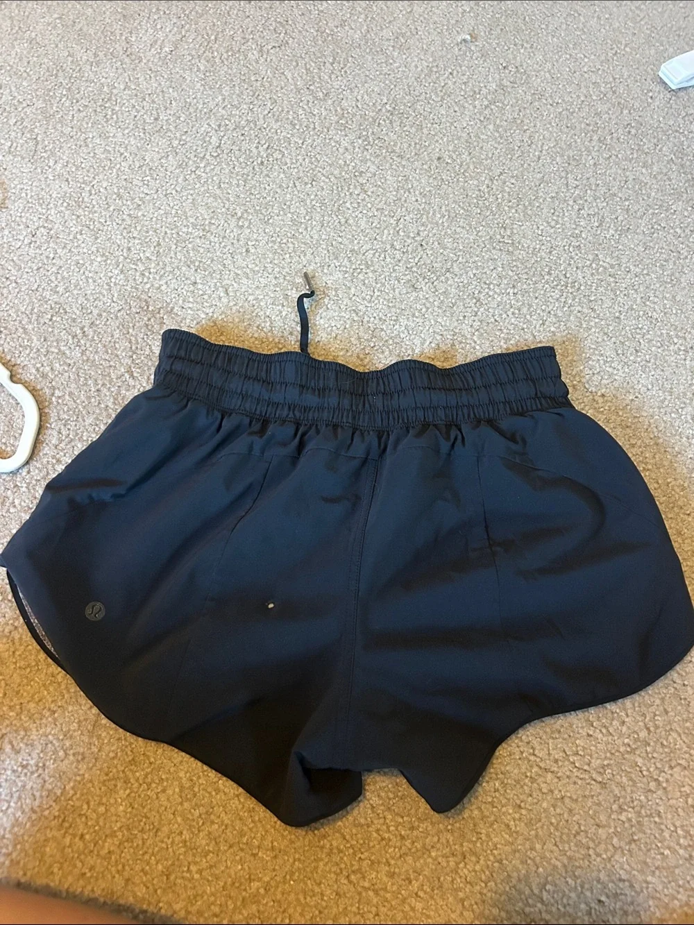 lululemon athletica Black Athletic Shorts with Elastic Waistband